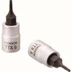 【メール便選択可】プロクソン 83752 トルクス ビットソケット いじり止め穴付 TTX6 PROXXON