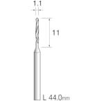 ミニター ミニモ KA1117 ハイスピードスチールドリル φ1.1 10本入