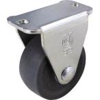 【メール便選択可】ユーエイキャスター GR-25EL プレート式エラストマーキャスター固定25径