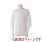 日伸 311259 S-M-W2 ワンタッチ式肌着 七分袖 紳士用 白 M