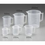 ニッコーハンセン 300775 PP手付ビーカー500ml
