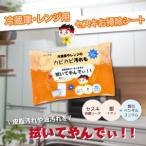 【メール便選択可】iiもの本舗 冷蔵庫 レンジ用 セスキお掃除シート 30枚入