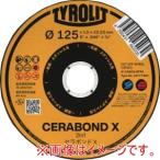 TYROLIT 34778447 セラボンドX 105×1.0×15 切断砥石