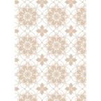 アール マドピタシート 外貼り断熱 90×180cm ブラウンレース柄 H-193