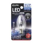  Elpa LDC1CN-G-E12-G305 LED оборудование орнамент лампа low sok лампочка форма E12 прозрачный днем белый цвет ELPA утро день электро- контейнер 