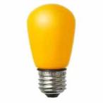 Yahoo! Yahoo!ショッピング(ヤフー ショッピング)エルパ LDS1Y-G-GWP903 LED装飾電球 サイン球形 1.4W E26 イエロー E26口金 防水設計 ELPA 朝日電器