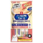 いなば CIAOforAIM ちゅ〜る 腎臓の健康に配慮 まぐろ海鮮ミックス味 14g×4本