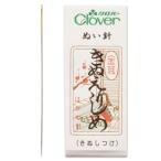 【メール便選択可】クロバー N-金耳針 きぬえりしめ 25本入り 12-216