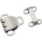 【メール便選択可】クロバー 薄型ホック 3組入り 黒 26-530