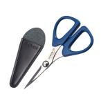 ショッピングメール 【メール便選択可】クロバー カットワークはさみ 115 サック付き 36-666