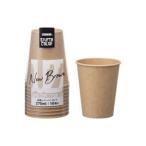 サンナップ アースカラー 未晒し ペーパーカップ 275ml 10個入 C2710MZ
