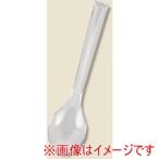 シモジマ 4513006 プラスチックスプーン 透明 12.3cm バラ 100本入り