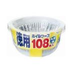 東洋アルミ 徳用 ホイルケース 丸型 大 108枚