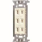 [ почтовая доставка выбор возможно ] Panasonic WN1503 Full color Triple розетка 