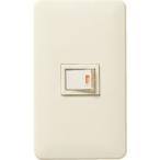 パナソニック WNP5151MWP フルカラー埋込ほたるスイッチB 片切 ネームカバー付 モダンプレート付 ミルキーホワイト Panasonic