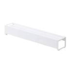 山崎実業 棚付き 伸縮 排気口カバー ホワイト 03504 プレート