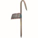 【メール便選択可】ユタカメイク KG-18 金具 打込カンフック型 6φ×150mm