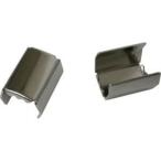 【メール便選択可】ユタカメイク KM-07 金具 端末爪 9mm×15mm金具 端末爪 9mm×14mm 2個入り
