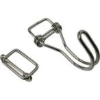 ユタカメイク GA-11 金具 ゴムロープ金具 20mm用線送り付きフック&線送り