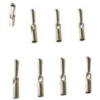 和気産業 あなたも傘職人 つゆ先 しずく型 シルバー 8個入 US-004