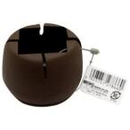 和気産業 ワイドフェルトキャップ 角脚用 ダークブラウン 36-50mm BC-813