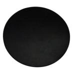 和気産業 ゴムシート 丸型 黒 1mm×100mm GM-01