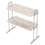 田窪工業所 ガラス置き棚2段45 PPG2-45