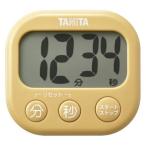 【メール便選択可】タニタ TD-429-YL 抗菌でか見えタイマー マスタードイエロー TANITA