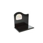ペット 仏具 単品背板ステージ B型 ピアノブラック W18cm PMA00006