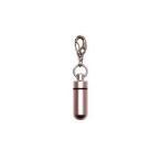 【メール便選択可】ペット 遺骨 仏具 遺骨カプセル 小 キーホルダー ライトピンク H3.2cm PMA00328