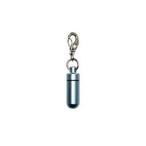 【メール便選択可】ペット 遺骨 仏具 遺骨カプセル 小 キーホルダー ライトブルー H3.2cm PMA00329