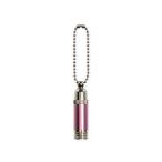 【メール便選択可】ペット 遺骨 仏具 遺骨カプセル ボトル ピンク H3.4cm PMA00386