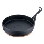 ショッピングギョーザ 池永鉄工 IK鉄 ギョーザ鍋 ハンドル木台付 20cm