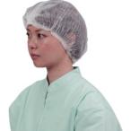 川西 7045W 不織布使いきりヘアキャップ ホワイト 100枚入り
