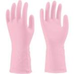 【メール便選択可】ビニスター 762-M 塩化ビニール手袋 トワローブパールうす手 ピンク M 東和コーポレーション