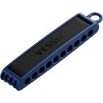 【メール便選択可】ベッセル BH-10N ビットホルダー 10本用 6.35mm 紺 VESSEL