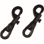 【メール便選択可】緑十字 284171 プラスチックチェーン用ジョイント 黒 SNP-BK 全長99mm 対応線径 10/12mm 以下 2個組 ナイロン