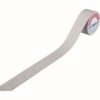 緑十字 260305 滑り止めテープ シルバー ASS-55SL 50mm 幅×5m PVC+鉱物粒子 屋内外兼用