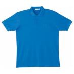 自重堂 半袖ポロシャツ ブルー S 17