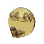 シロクマ C-102 アクアフック丸形 30mm クリアオリーブ