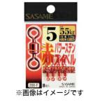 【メール便選択可】ささめ針 赤パワーステンスイベル 10号 200-F