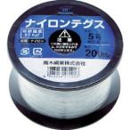 高木綱業 22-8201 ナイロンテグス 5号 黒コイル