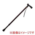 介援隊 260878 MK65-1 アルミ製軽量ステッキ 伸縮ひも付 ブラウン