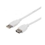 USB2.0延長ケーブル (A to A) 3m ホワイト BSUAA230WH