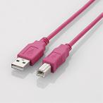 USB2.0ケーブル/A-Bタイプ/ノーマル/1.5m/ピンク U2C-BN15PN