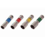 トネ 4A-21LN インパクト用薄形ロングホイルナットソケット 12.7mm×21mm TONE