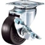 ハンマーキャスター 413S-R65-BAR01 S型自在 SP付 ゴム車 65mm