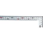 シンワ測定 10405 曲尺厚手広巾 シルバー 50cm 表裏同目 6段目盛 JIS