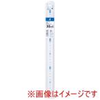 シンワ測定 13342 直尺 タフホワイト 青数字入 JIS 30cm