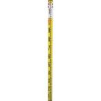シンワ測定 73267 アルミスタッフ 2 5m5段 表面10mmピッチ 裏面1mmピッチ目盛付